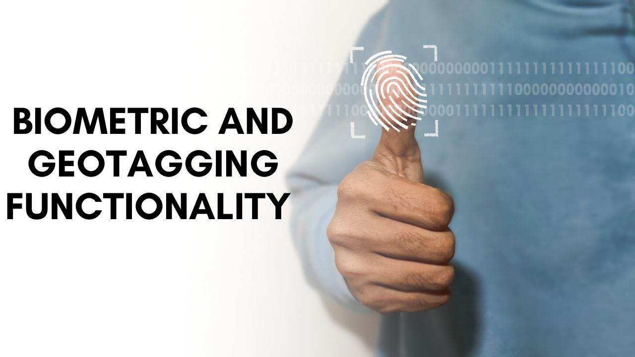 Biometric and Geotagging functionality for additional place of business